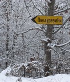 Several of the Bosnian Serbs accused by the ICTY also remain popular in the homelands. This sign in BiH points to the town of 'Pandurevici' - named after Vinko Pandurevic.